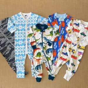 Perfect 5 piece baby boy pajama set-All the best brands!
